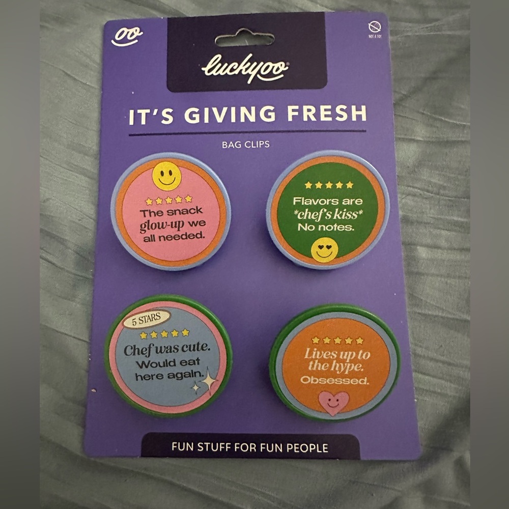 Luckyoo Bag Clips - NWT